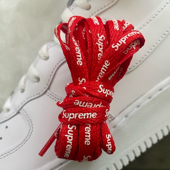 Men’s Supreme Nike Air Force One Sneakers, Size 11, NIB main image 11
